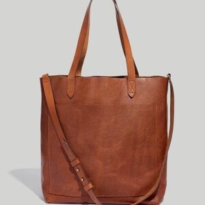 Madewell Medium Transport Tote in English Saddle ** RETIRED **